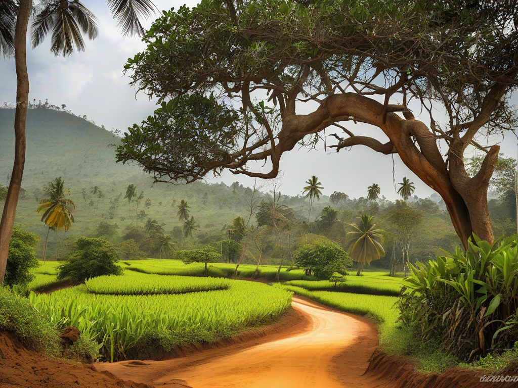 Scenic landscapes and cultural sites in Sri Lanka