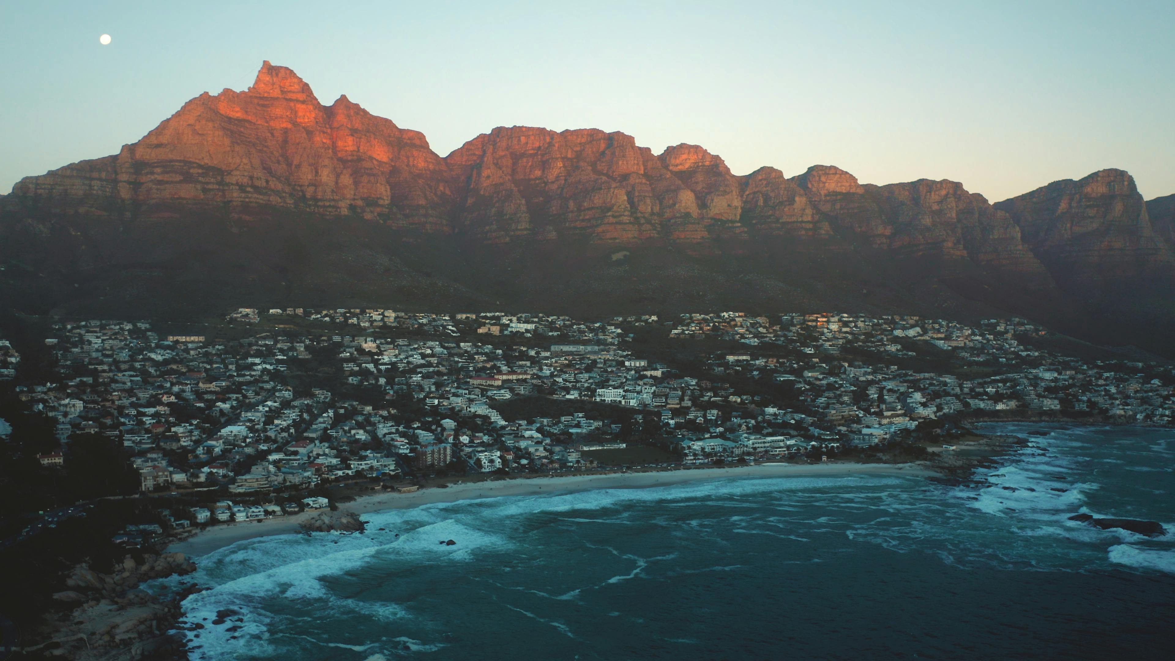 South Africa landscape and cityscape